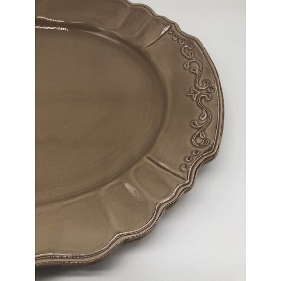 Tabletops Gallery 15" Le Provence Oval Serving Platter French Country Plate A1 - Picture 5 of 7